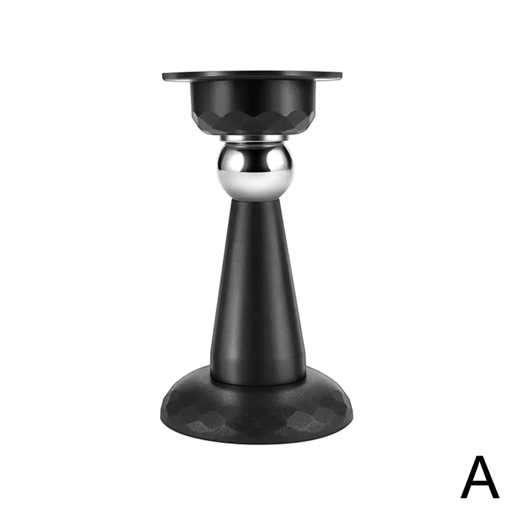 

Магнитный дверной стопор черный