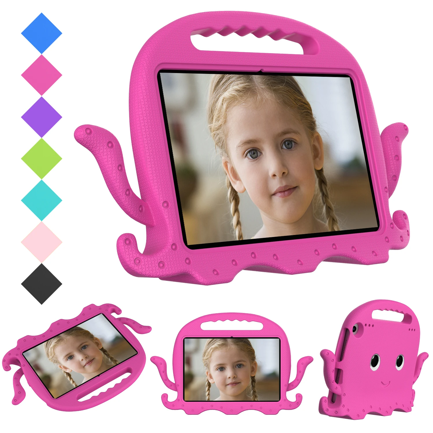 

For Huawei MatePad 10.4 2020 BAH3-W09/L09/AL00 Case Kids EVA Shockproof Strap Tablet Cover For Huawei Mate Pad 10.4 + pen