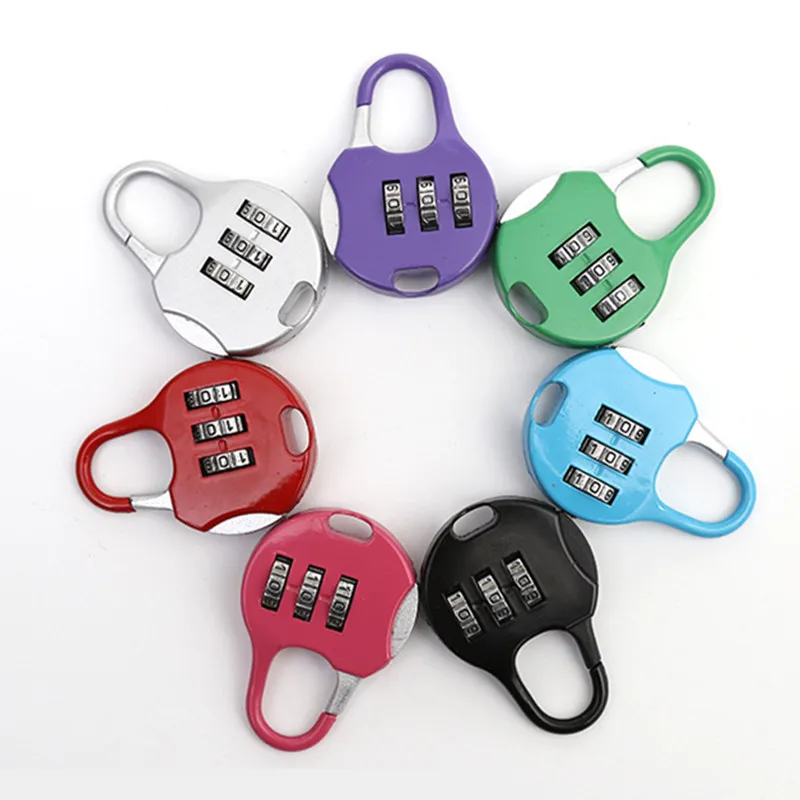 Backpack Zipper Lock Gym Dormitory Cabinet Combination Lock 