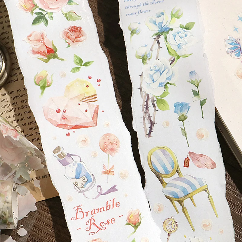 

Маскировочная лента серии Dream Washi для рукоделия, скрапбукинга, этикеток, Маскировочная лента для блокнота, канцелярские принадлежности для ...
