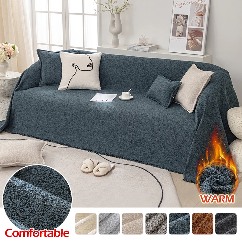 

Thickened Sofa Cover Cloth All Season Universal Full Cover Sofa Cushion Cover All Inclusive Universal Sofa Towel