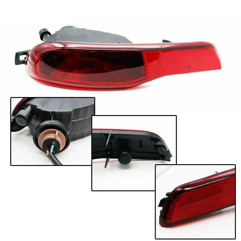 

For Jeep Cherokee 2014-18 Rear Left Reflector Housing Fog Lamp Light Cover 1pc