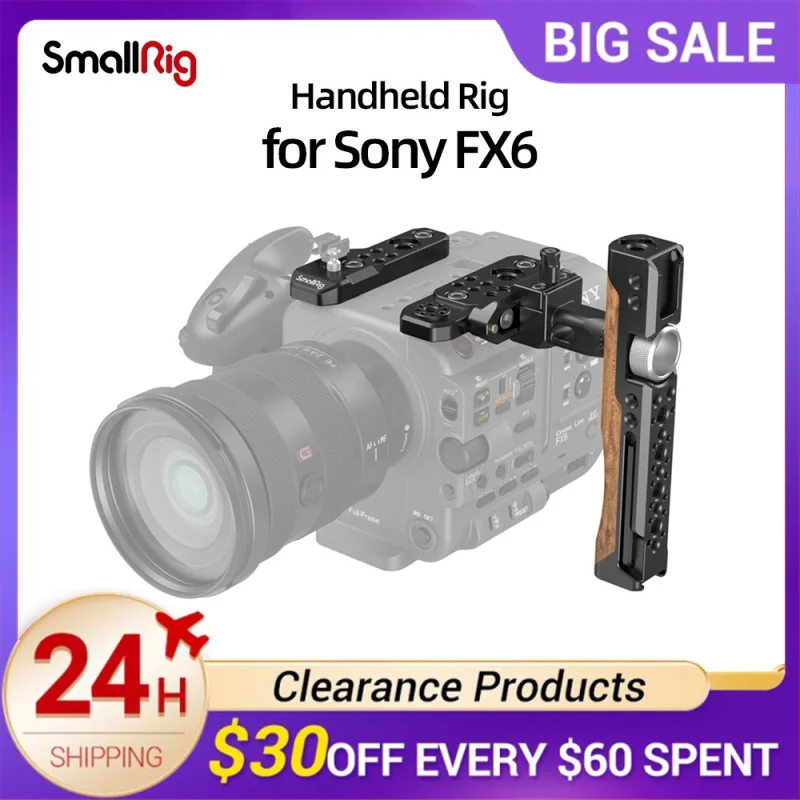 

SmallRig Handheld Rig for Sony FX6 Features two handheld solutions 3224