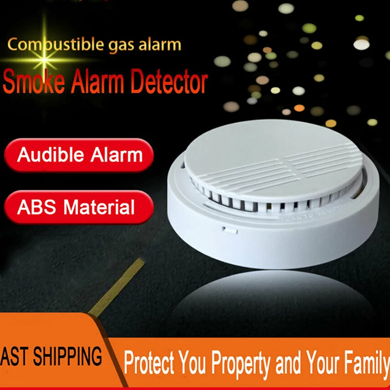 C5 Smoke Detector Fire Sentry Alarm Home Fire Safety Battery Operated Fire Alarm Life Safety Early Warning accessories appliance