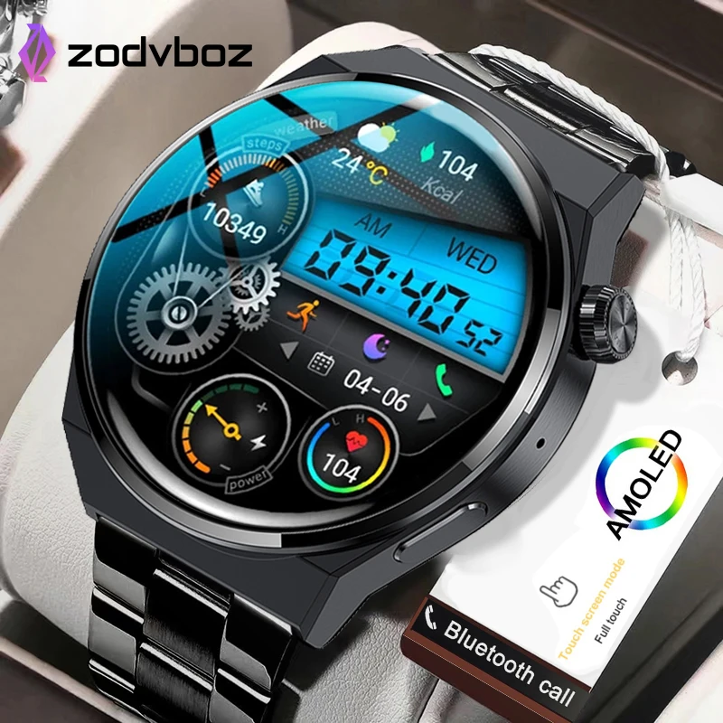

2022 latest fashion trend smart 1.36 inch large screen multi-function sports smart watch bluetooth control voice control