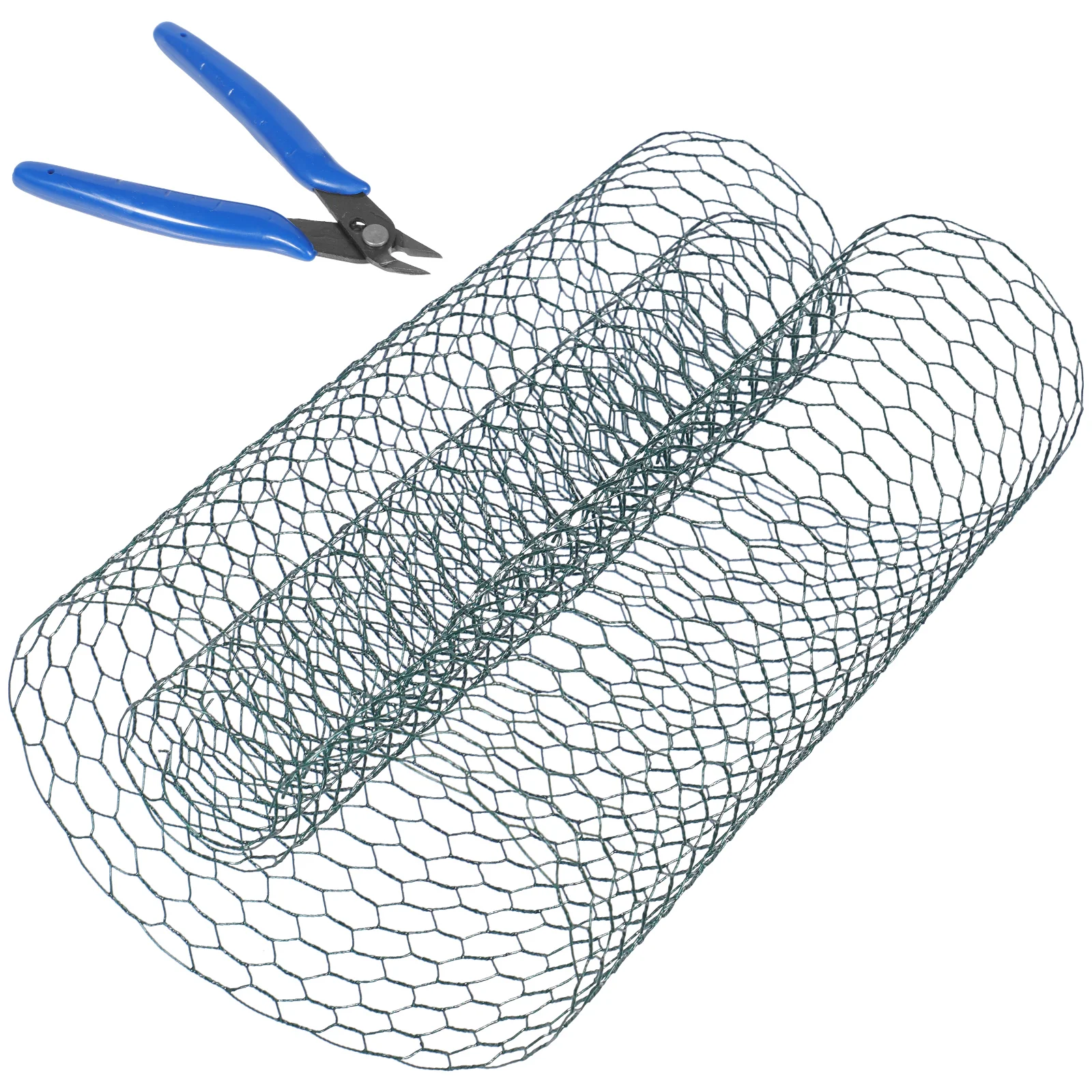

Coated Wire Mesh Flower Arrangements Arranger Iron Netting Weave Crafting Floral Chicken