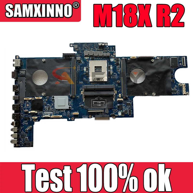 

Оригинальная материнская плата для ноутбука DELL Alienware M18X R2 SLJ8C ainboard CN-0GRP9C 0GRP9C LA-8321P HM77