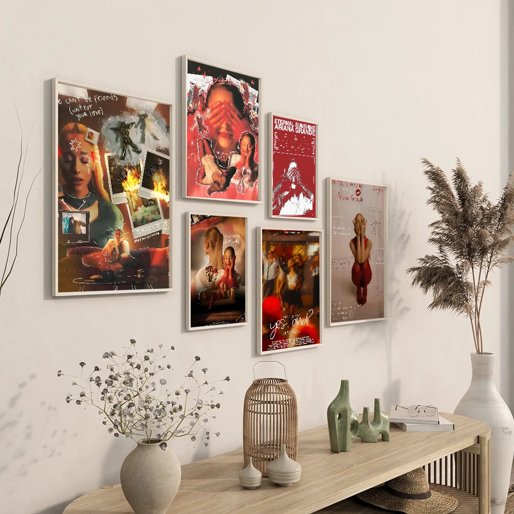 A-ArianaS G-Big Singers Ретро-принт Самоклеящийся Водонепроницаемый Художественный Постер