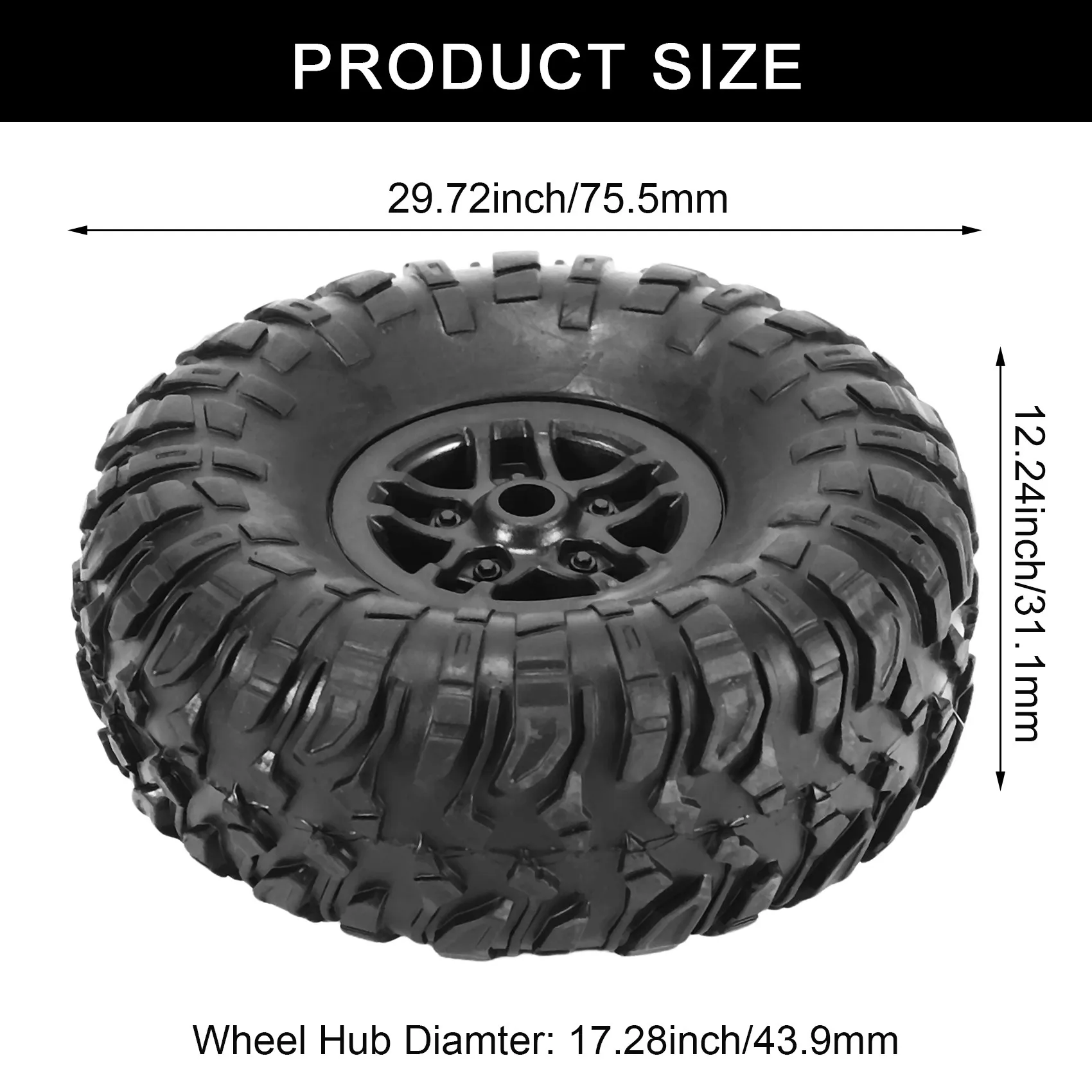 4 шт. радиоуправляемые автомобильные шины колеса обновления аксессуары для MN D90 D91