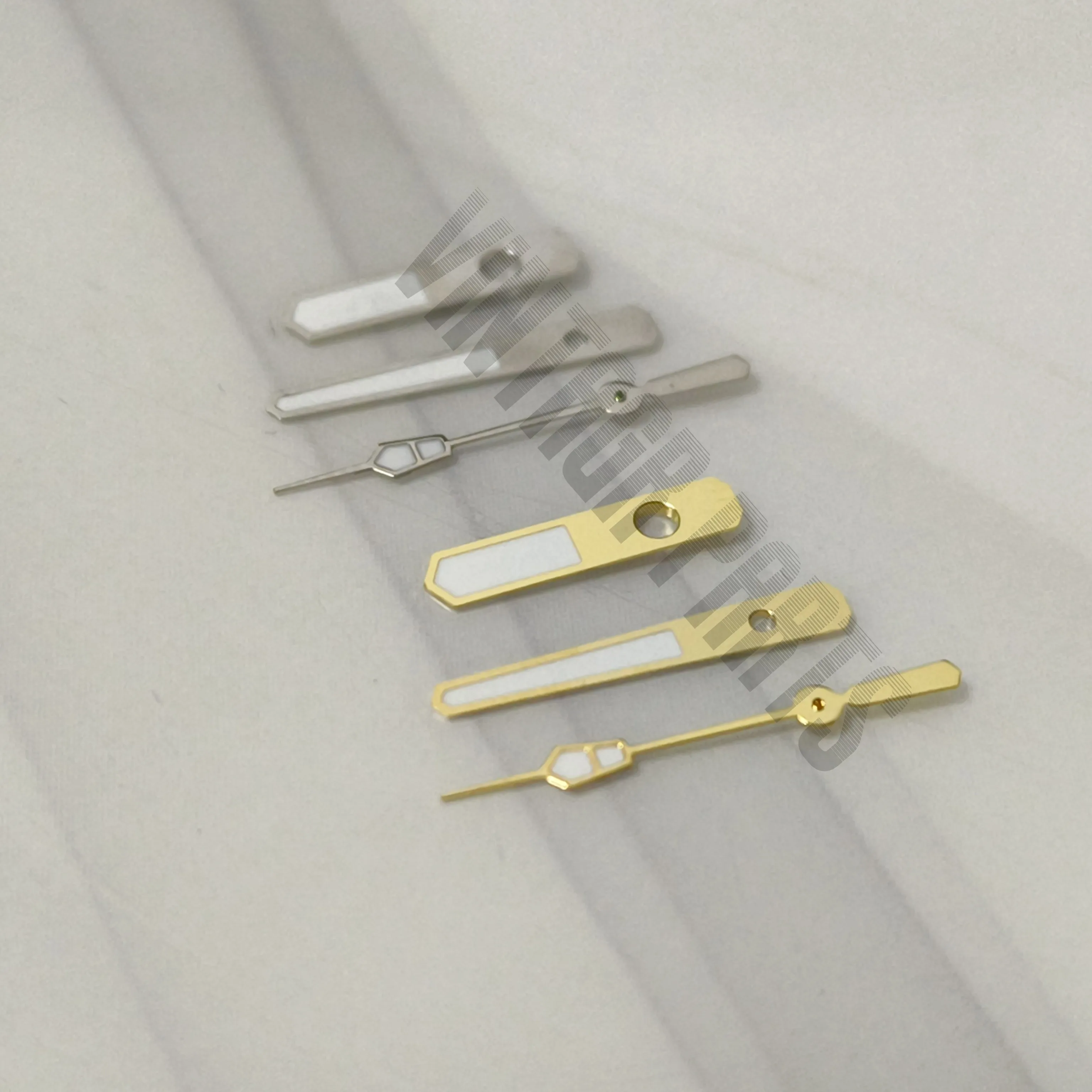 Серебристо-золотистые светящиеся часы для seiko 007 NH34/NH35/36/4R/7S/NH70