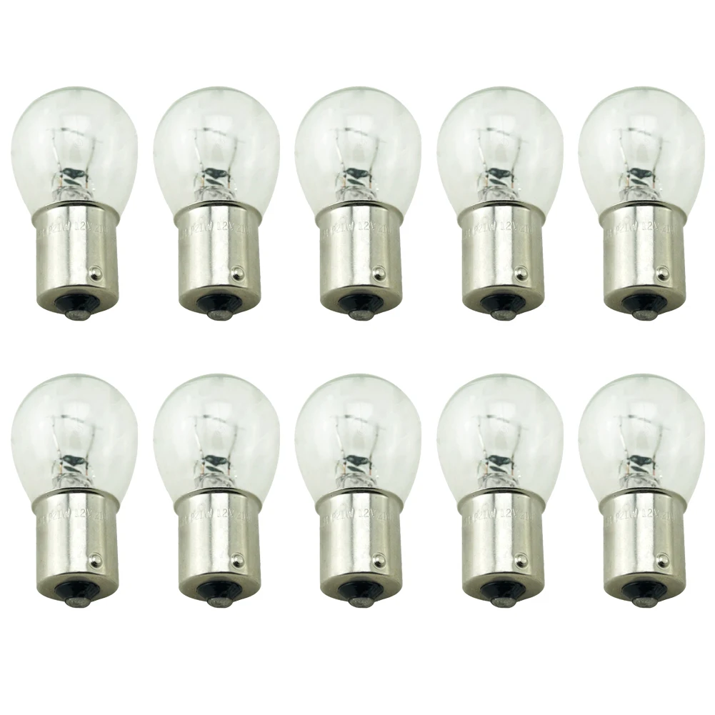 10 шт. задние автомобильные лампы 12 В постоянного тока 1156 BA15S S25