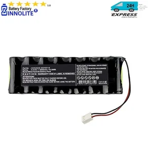 9.6V Ni-MH Battery Compatible with Arcomed AG HHR200A9, MGH00116 Pompe A Perfusion SP6000, Pompe A Perfusion SP7000/VP6000/VP700 0 