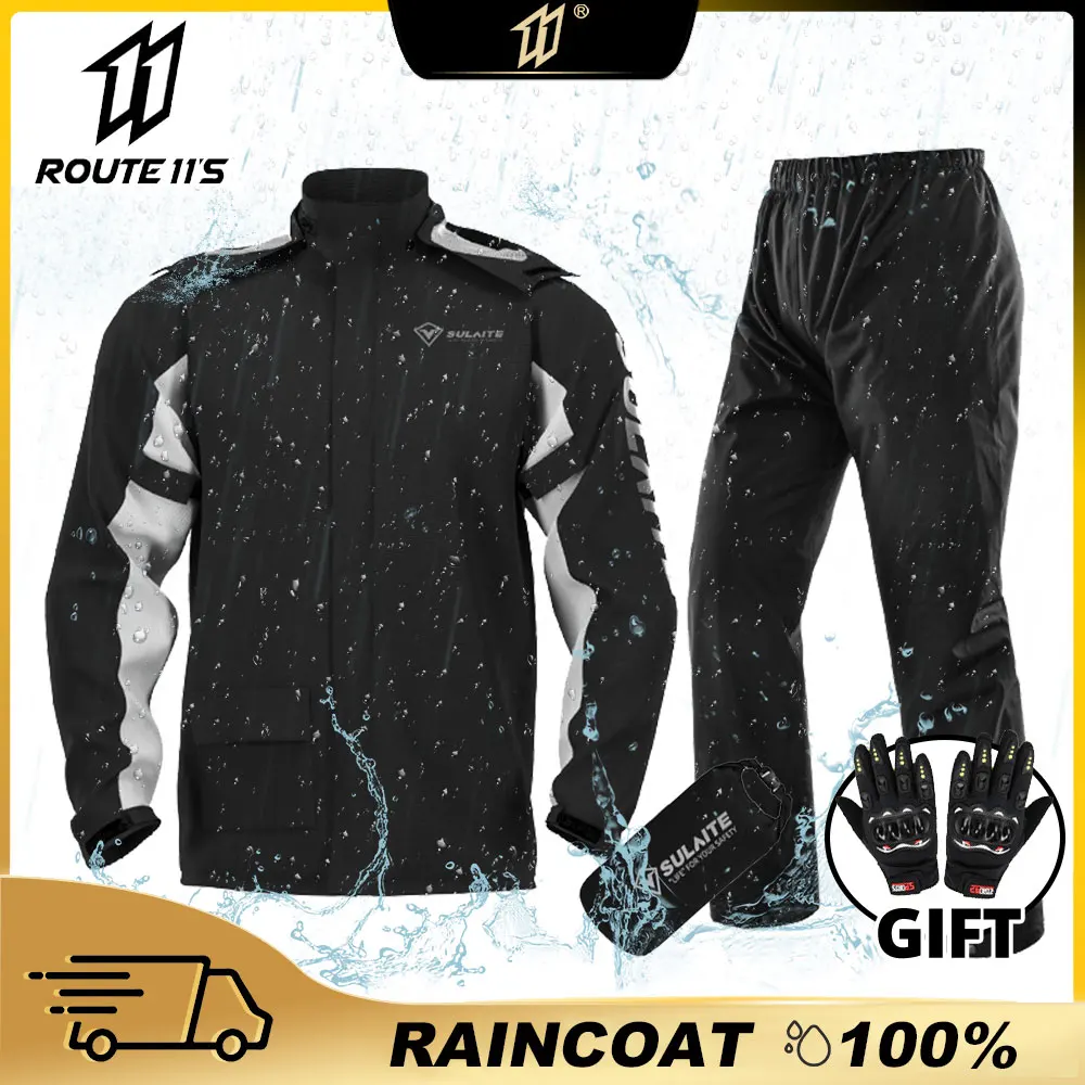 Pants Waterproof Moto Raincoat For Motorcyclist Rider Rain S
