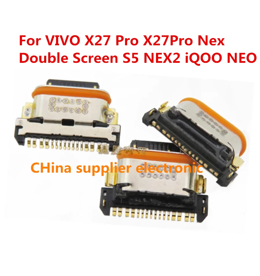USB Type-C для мобильного зарядного устройства разъем порта док-станция VIVO X27 Pro X27Pro Nex