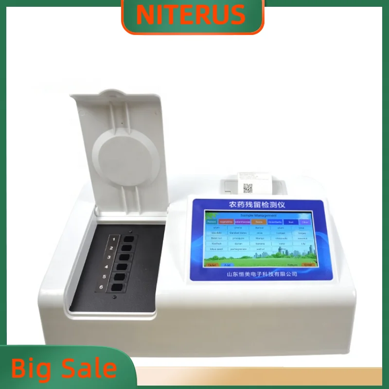 

Pesticide Detection Equipment Vegetable Residue Rapid Tester Android Detector