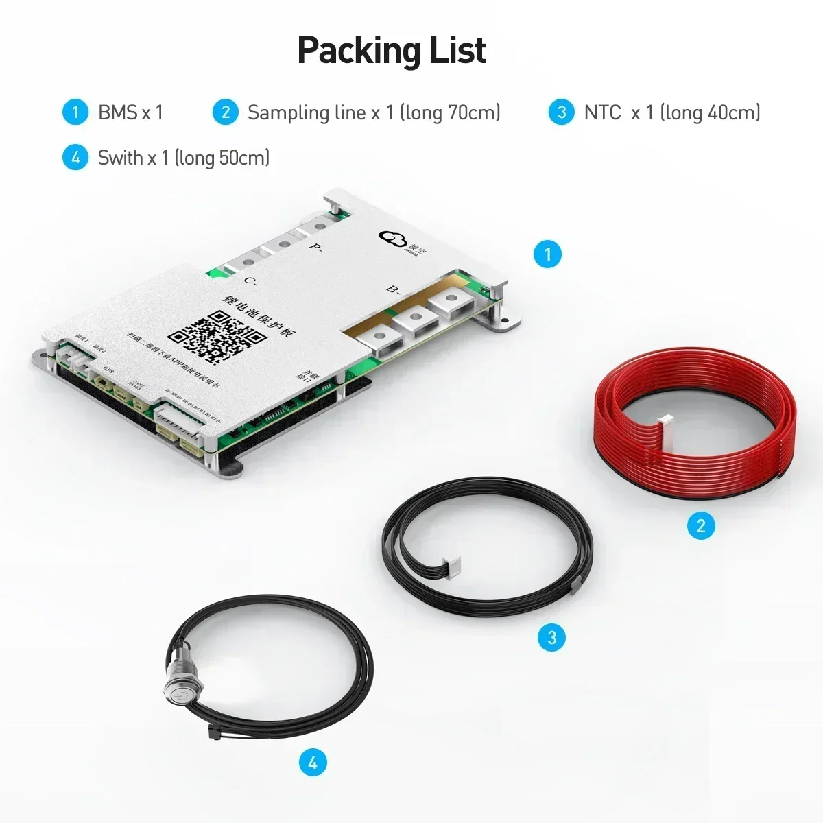 Аккумулятор JIKONG BMS JK-BD4A20S10P JK-BD4A24S10P Lifepo4 li-ion