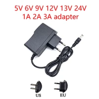 ac 110 240v dc12v power supply adapter 5v 6v 9v 13v 24v 12v 1a 2a 3a universal power supply charger adapter for led light strips