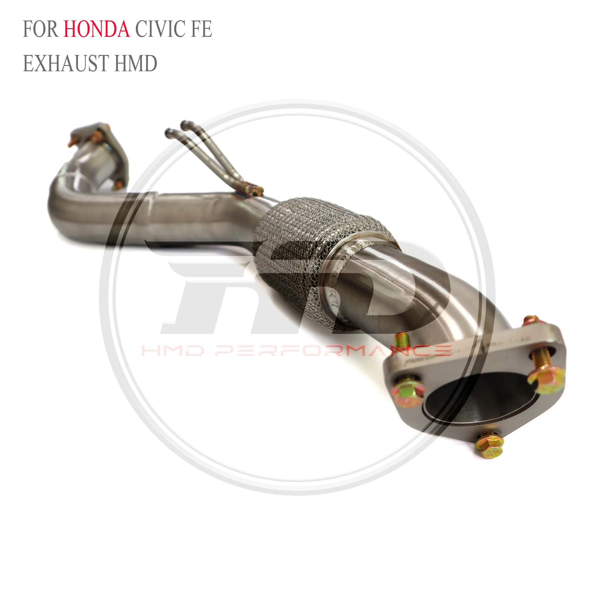 Выхлопная система HMD резонансное устройство с высоким потоком для Honda Civic FE 1 5 T