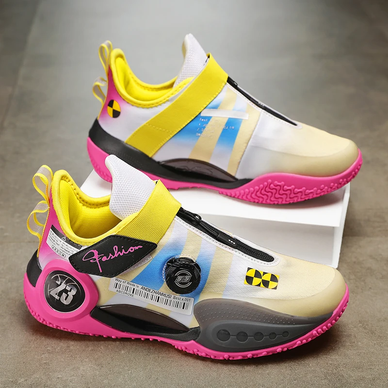 Модные мужские дизайнерские кроссовки вулканизированная обувь баскетбольная