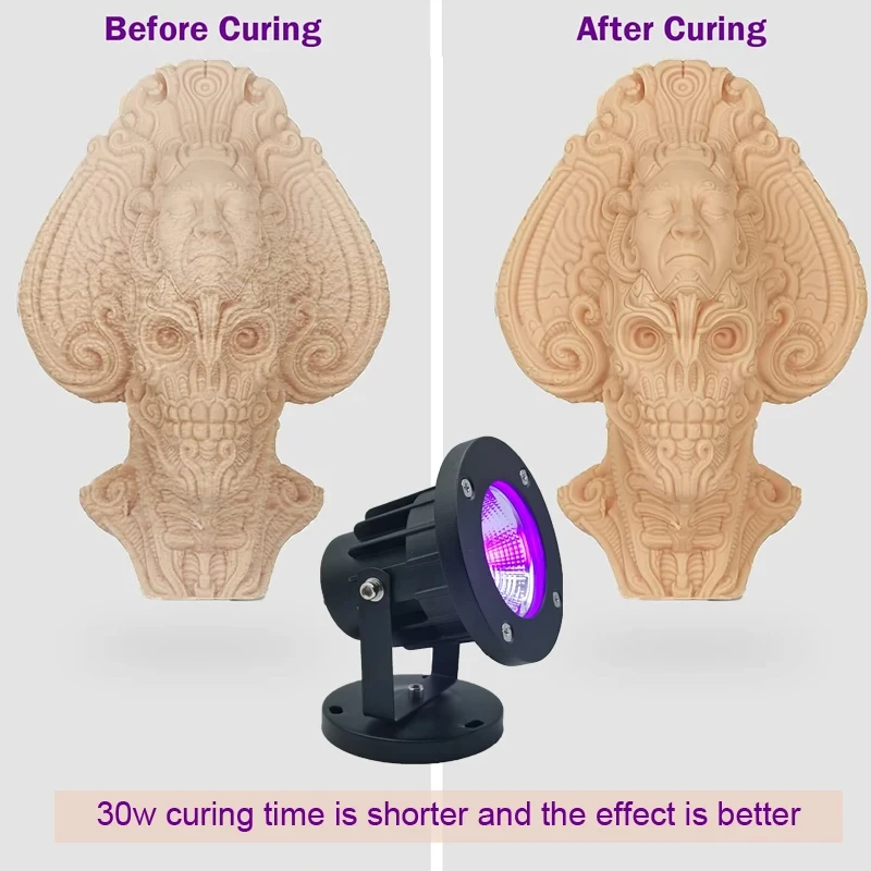 Портативная Уф-светодиодная Лампа 405 Нм С Переключателем Шнур 1 5 М Для