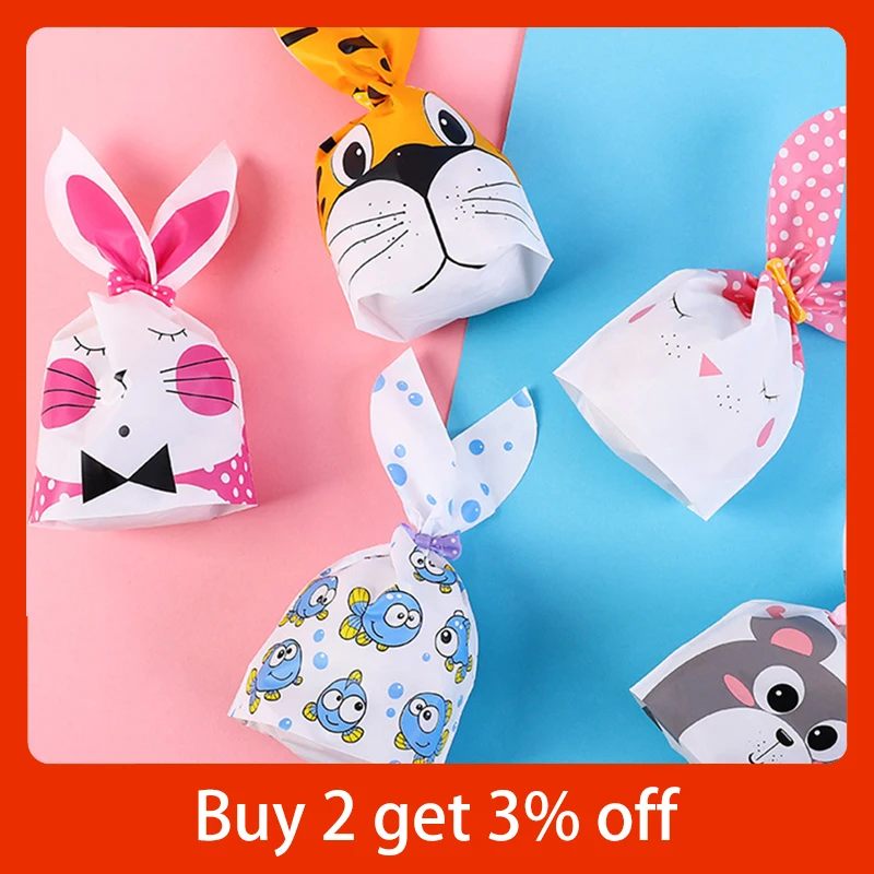 50 шт./партия пластиковые пакеты для печенья | Дом и сад