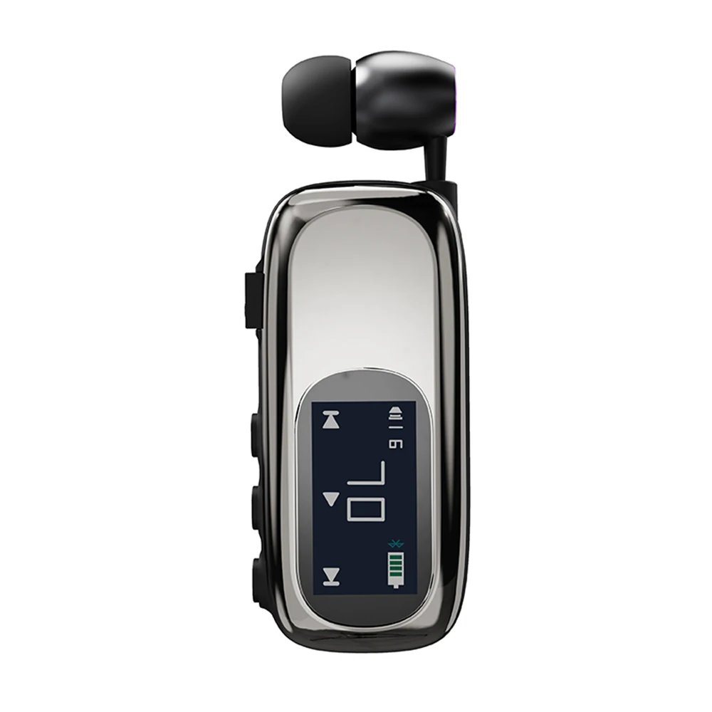 Новый светодиодный большой номер экрана беспроводные наушники Lotus Bluetooth-вкладыши