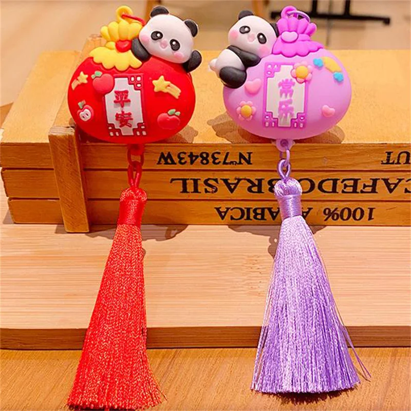 2025 в неокитайском стиле креативная панда маленькая счастливая сумка брелок