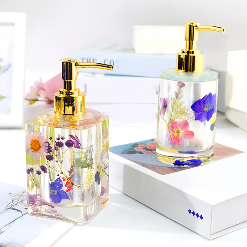 

Perfume Bottle Mould Epoxy Mould Hand Sanitizer Bottle Mirror Bottle Mould Square Bottle Sub-Bottling Silicone Mould