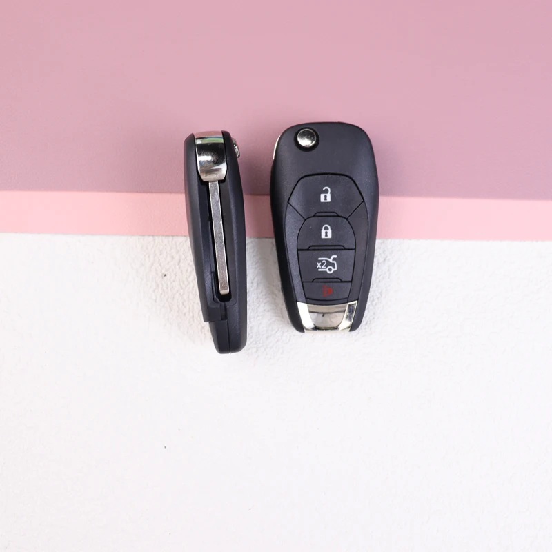 Чехол-корпус для автомобильного ключа Chevrolet Trax, Colorado RS, Cruze, Sonic, Malibu, Trailblazer, Tracker, Onix, Spark, GM XL7, XL8 (art.: 3920d907ff335) - 3920d907ff335