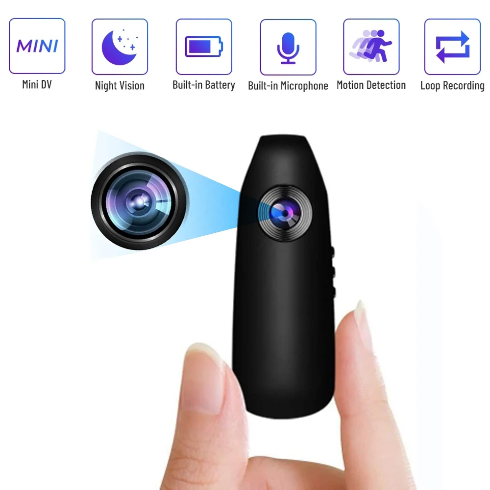 Mini Wifi Camera Full HD 1080P Portable Camara Police Video Recorder Body Cam Sport Motorcycle Bike Motion Mini Body Kamera