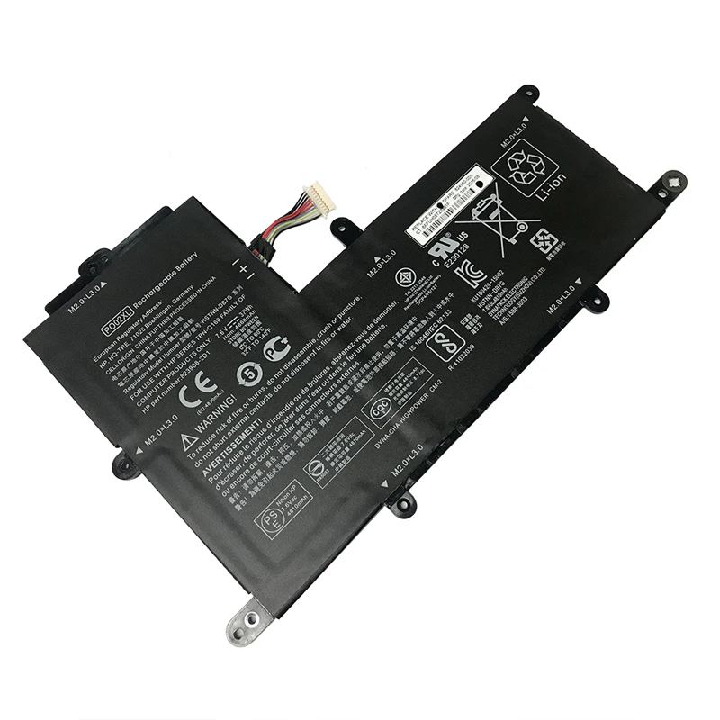 Аккумулятор для ноутбука PO02XL HP Stream 11-R014WM 11-R015WN TPN-Q166 HSTNN-DB7G 823908-2C1 824560-005 7 6 в 37 Втч/4960