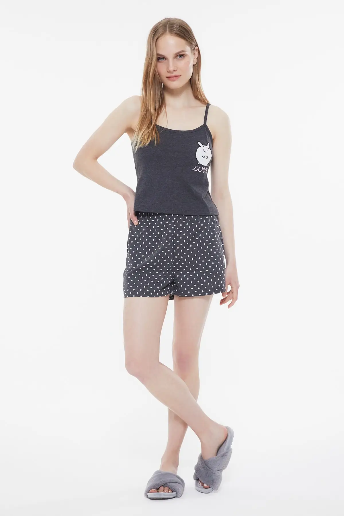 

Trendyol Printed Knitted Pajamas Set THMSS21PT0936