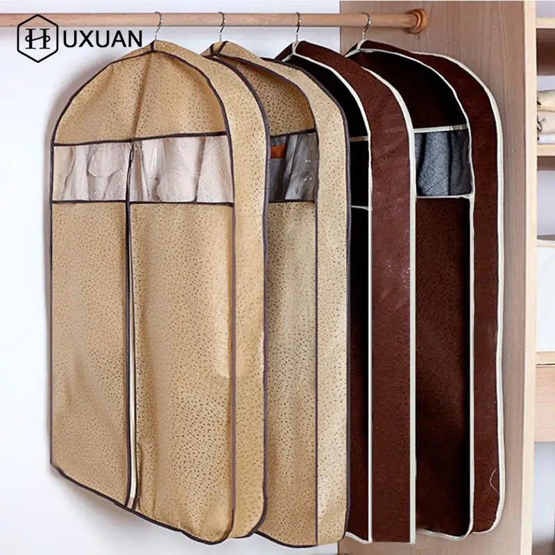 

Пылезащитные чехлы для одежды, водонепроницаемый пылезащитный чехол для одежды, защита для пальто, костюмов, платьев, подвесные мешки для о...