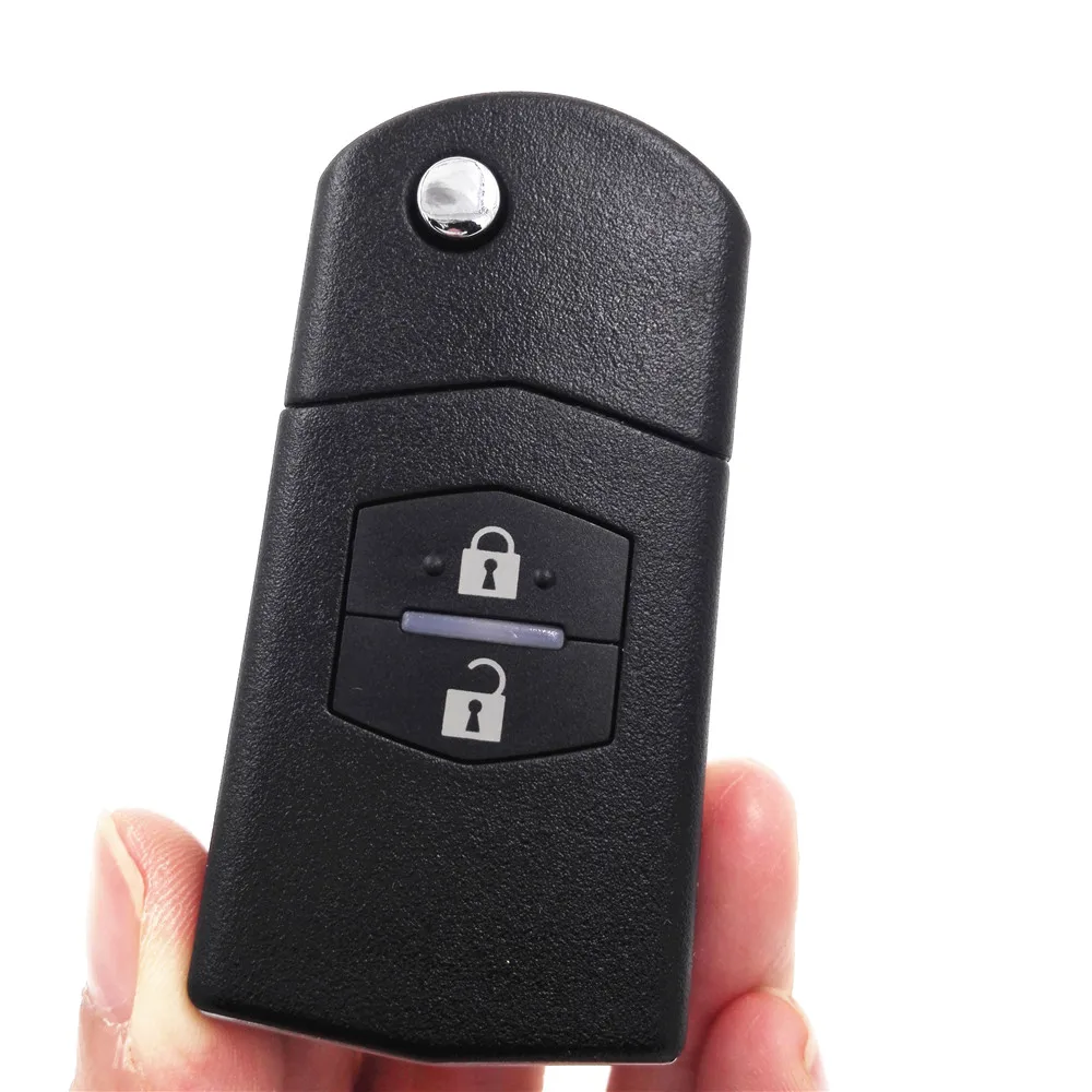 2 кнопки флип чехол для дистанционного ключа от машины Mazda детей возрастом 3 5 M6