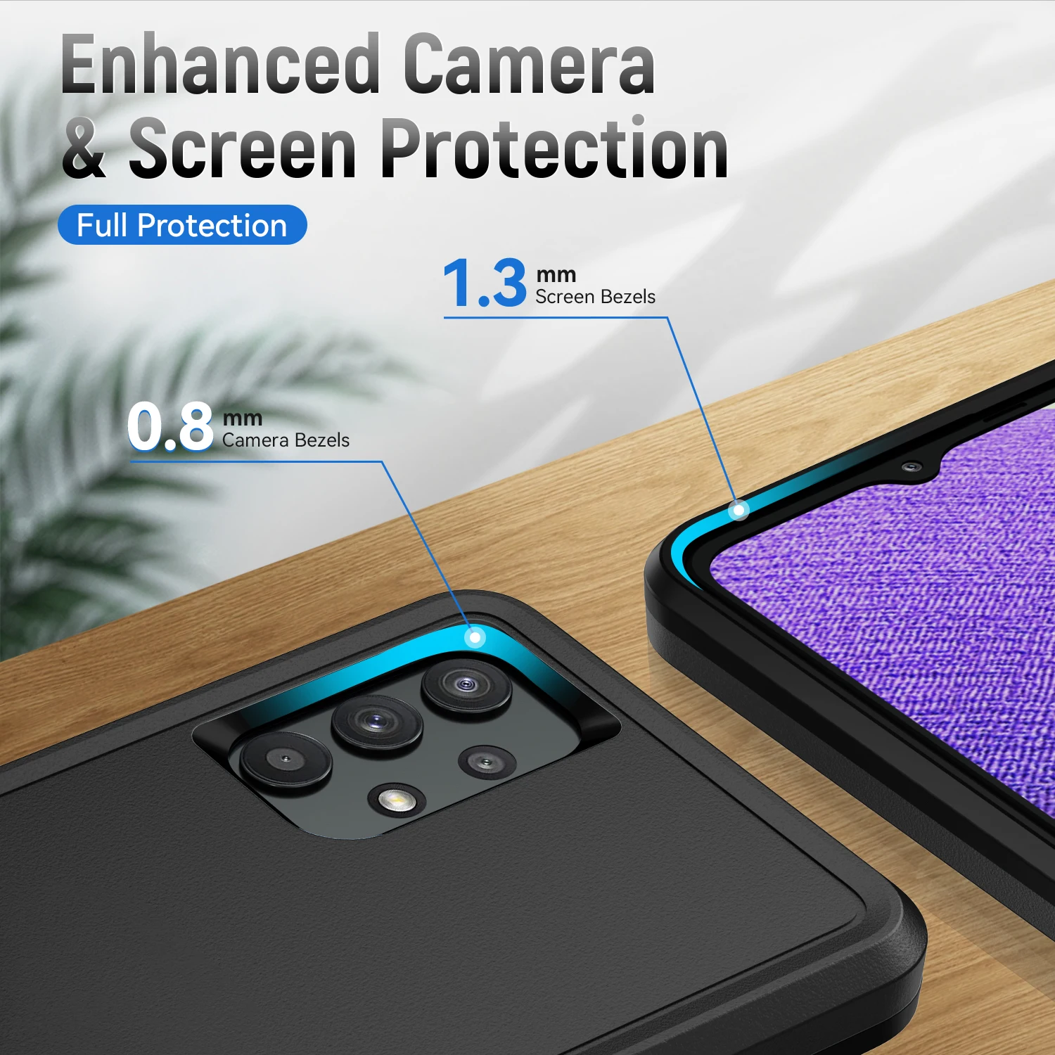 Бронированный чехол для Samsung Galaxy A55 A56 A36 5G A16 A15 A35 A14 A54 A05S A04S A13 A33 A53 A73 A52 A72 S25 Ultra S24 Plus