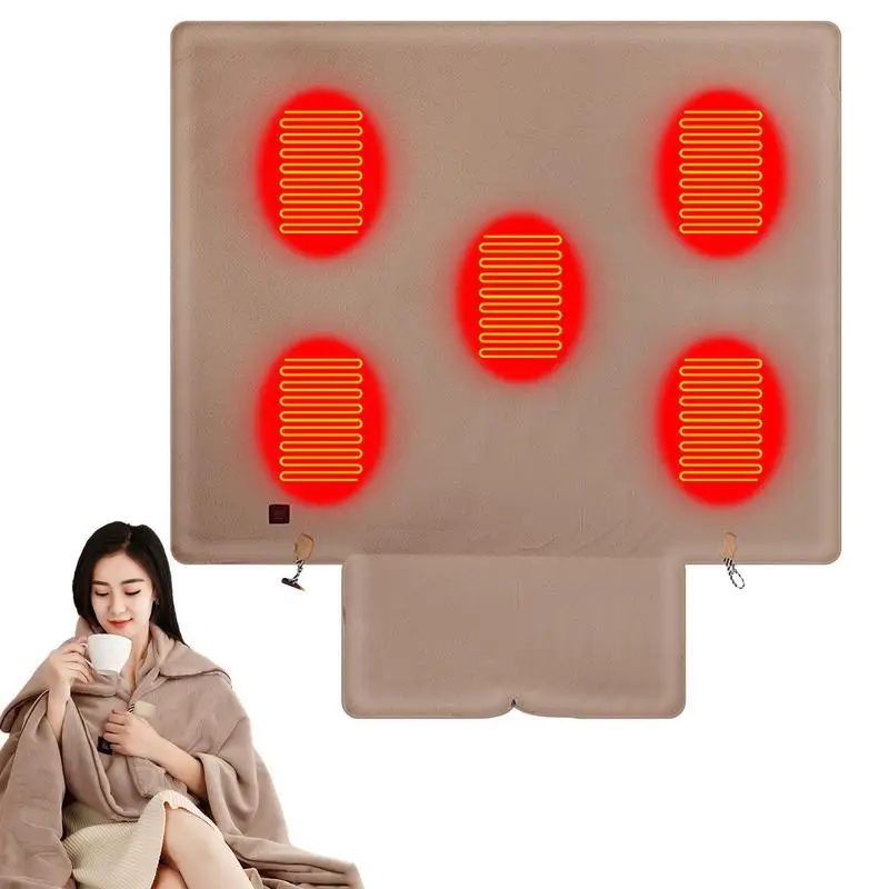 

Электрическое одеяло с подогревом, переносное одеяло с электроподогревом, теплое одеяло, для использования на открытом воздухе