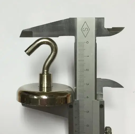 2 шт. диаметр 42 мм сверхпрочная Магнитная круглая вешалка с крючком магниты