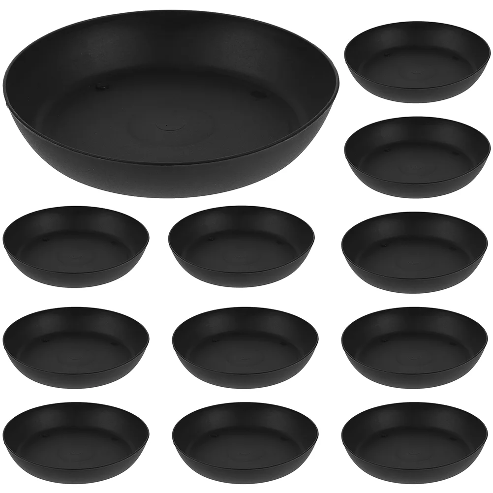 

20pcs Plastic Drainage Trays Plastic Planter Pot Saucers Potted Saucers