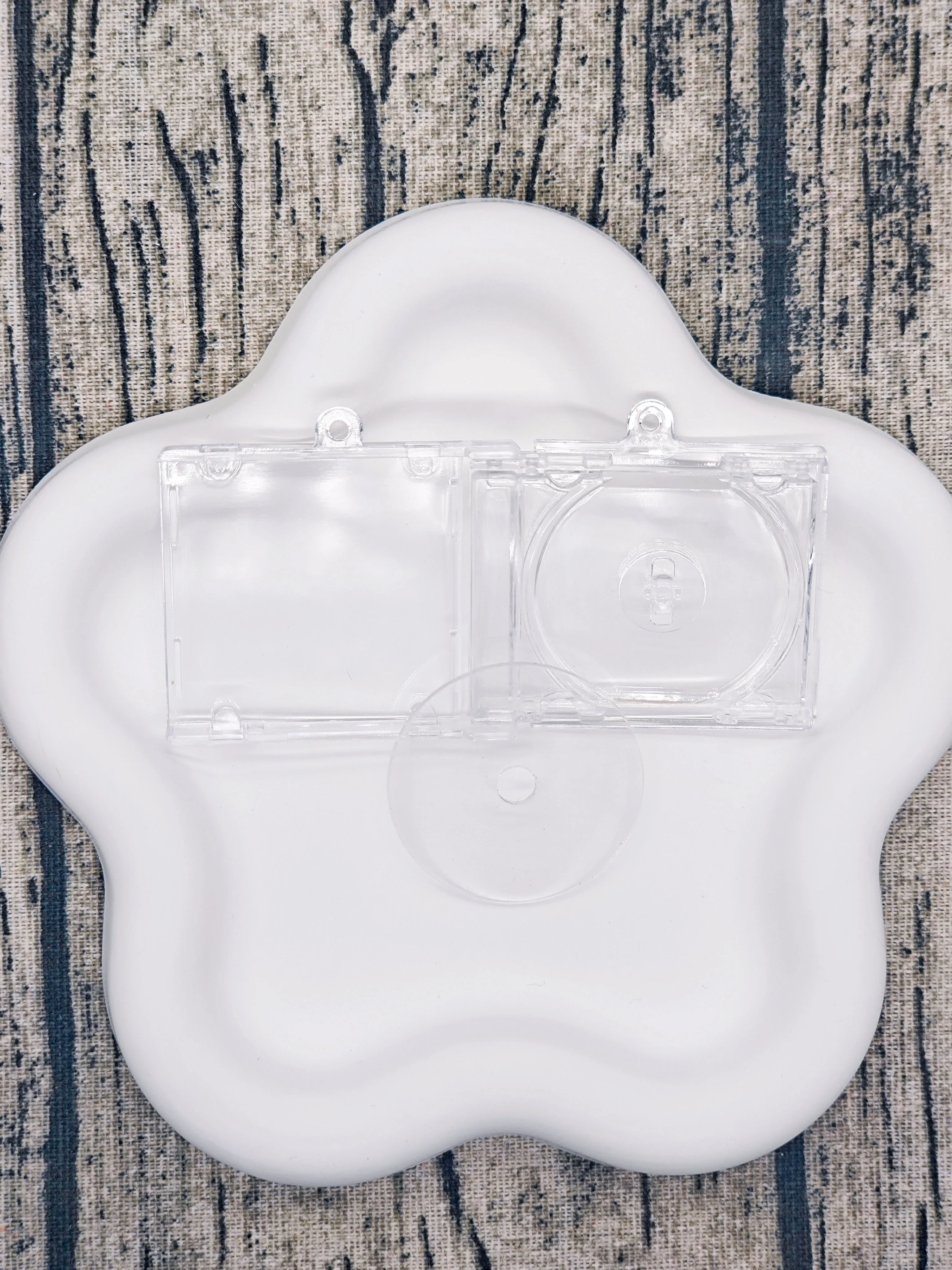 1 шт. пустой мини-футляр для компакт-дисков брелок ключей сделай сам с NFC умный