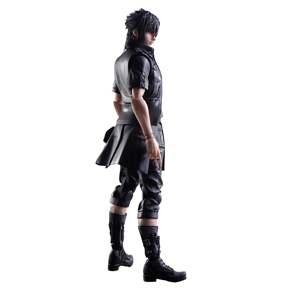Аниме FF XV Ноктис Люцис Кэлюм Периферийные устройства Фигурка Действия Playarts Kai Фигурка Игрушка Коллекционная модель Play Arts FF15 Оригинальная коробка.