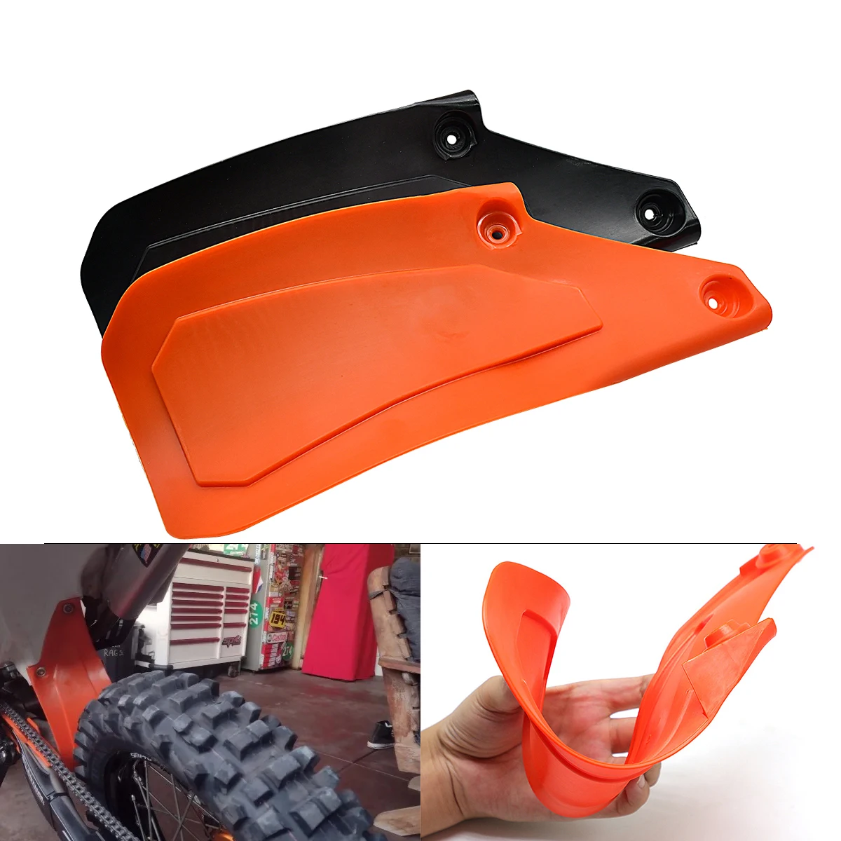 Пластиковый комплект заднего крыла мотоцикла амортизатор воздушная коробка