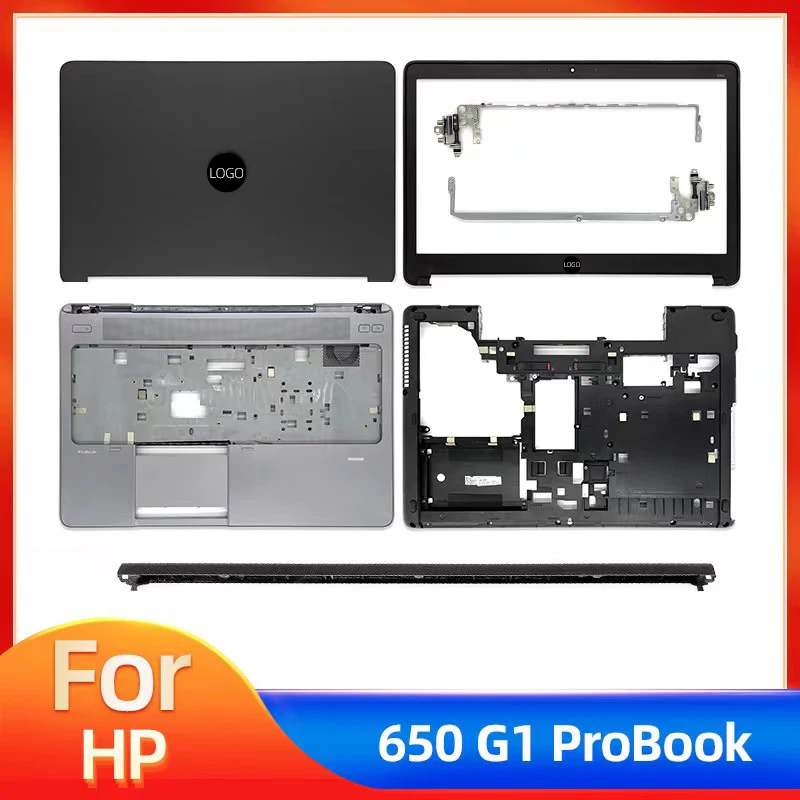 

Новинка для HP ProBook 650 655 G1, задняя крышка ЖК-дисплея, передняя панель, Упор для рук, нижняя деталь, петли, задняя крышка, задний экран