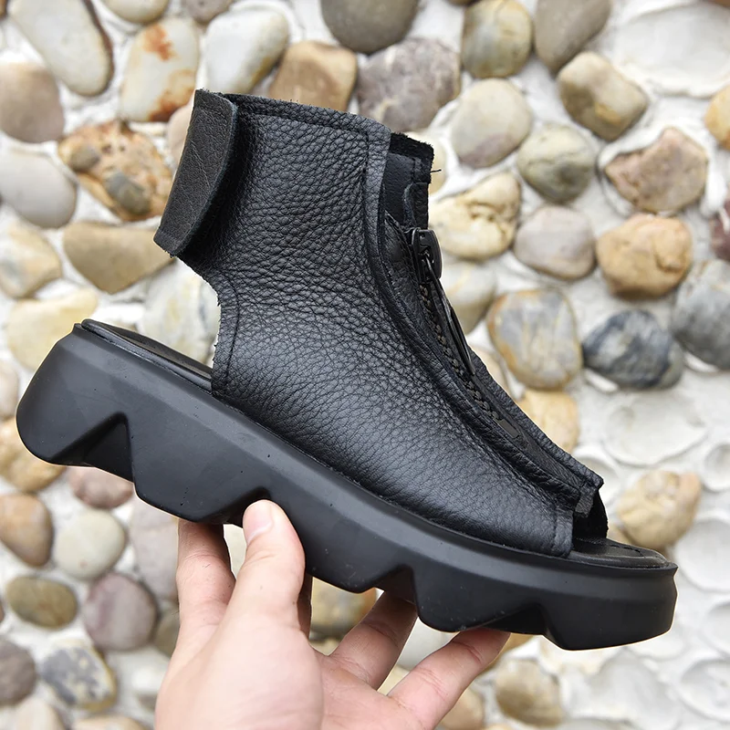 

New Female Sandals Fashion Platform Woman Retro Shoes Summer Flats Sandals Women Casual Beach Shoes Comfort Flip Flops Party