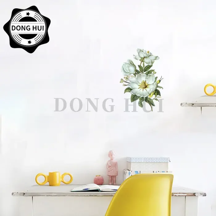 Наклейка с рисунком пиона и азалии букет высокой четкости Рододендерн Simsii