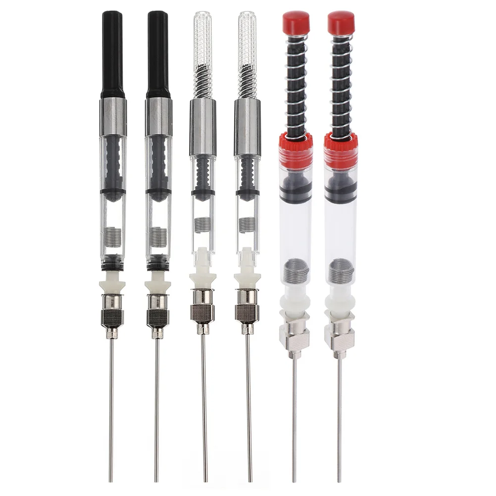 

Ink Pen Fountain Syringe Absorber Converter Fillerrefill Auxiliary Spring Absorption Supplies Fill Cartridge Tool Device