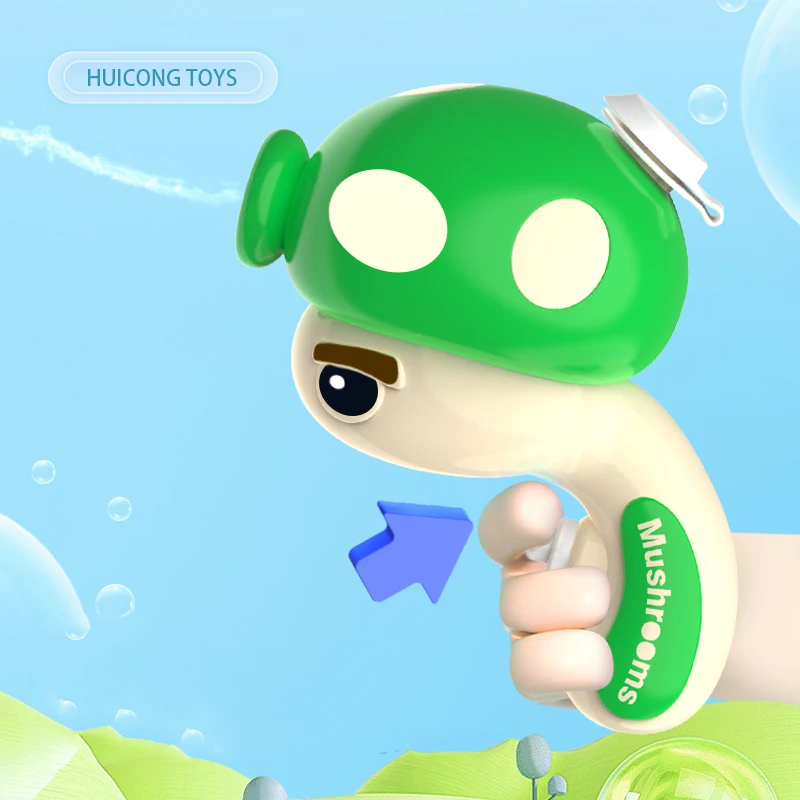 Baby Mushroom Water Gun Outdoor Beach Toys Mini Cute Summer Beach Water Gun Battle Game Seaside Pool Toys Funny Gifts For Kids