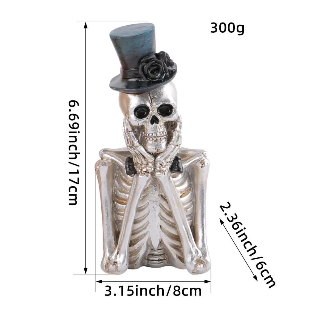 Новинка статуэтка-призрак из смолы украшение для Хэллоуина