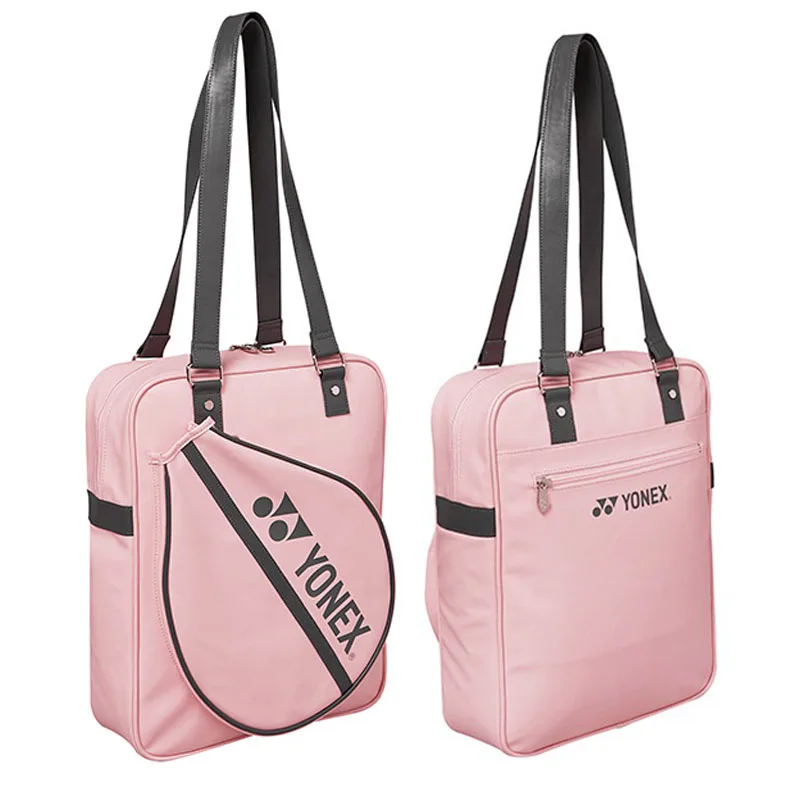 2022 Original Women YONEX Badminton Bag Max For 2 Rackets PU Leather Waterproof Sports Bag For Match Training