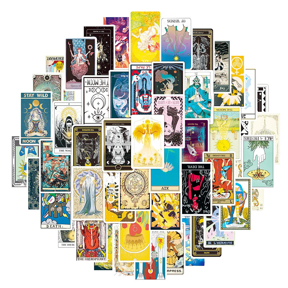 

Наклейки Tarot, автомобиль, ноутбук, скрапбукинг, мотоциклетная наклейка, Детский чемодан, декор для комнаты, скейт, гитара, стены, искусственн...