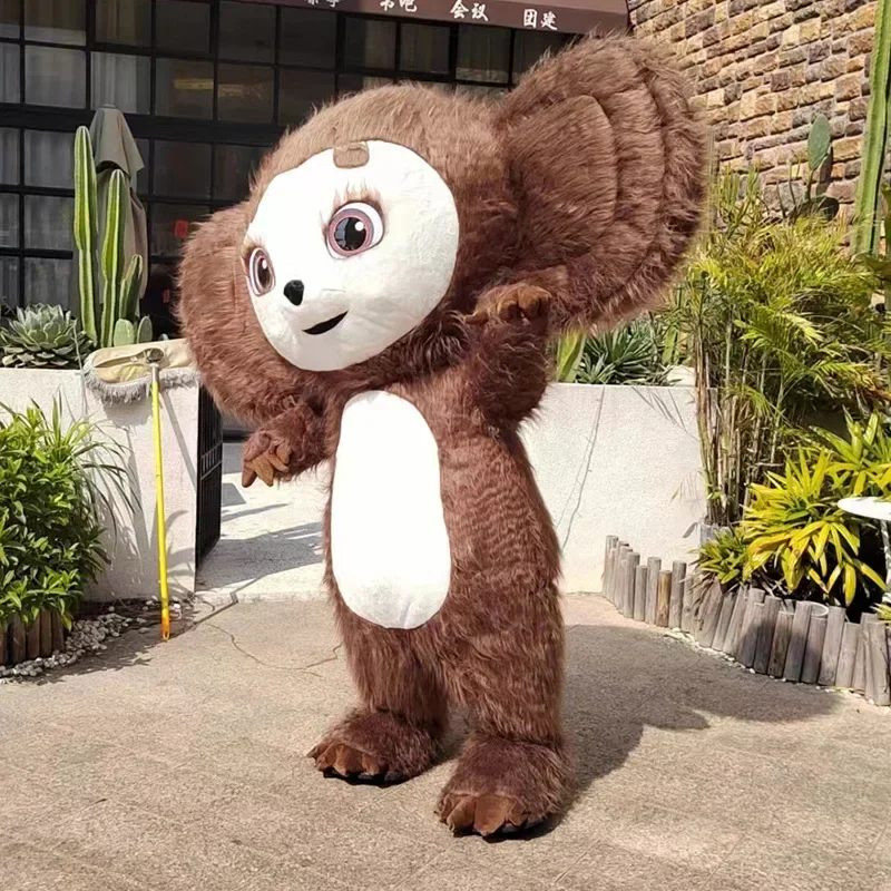 260 см большой надувной костюм обезьянки Большая одежда для прогулок фестиваля